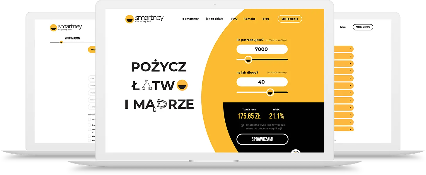 Smartney.pl - UI design - case study | altavia.kamikaze + K2